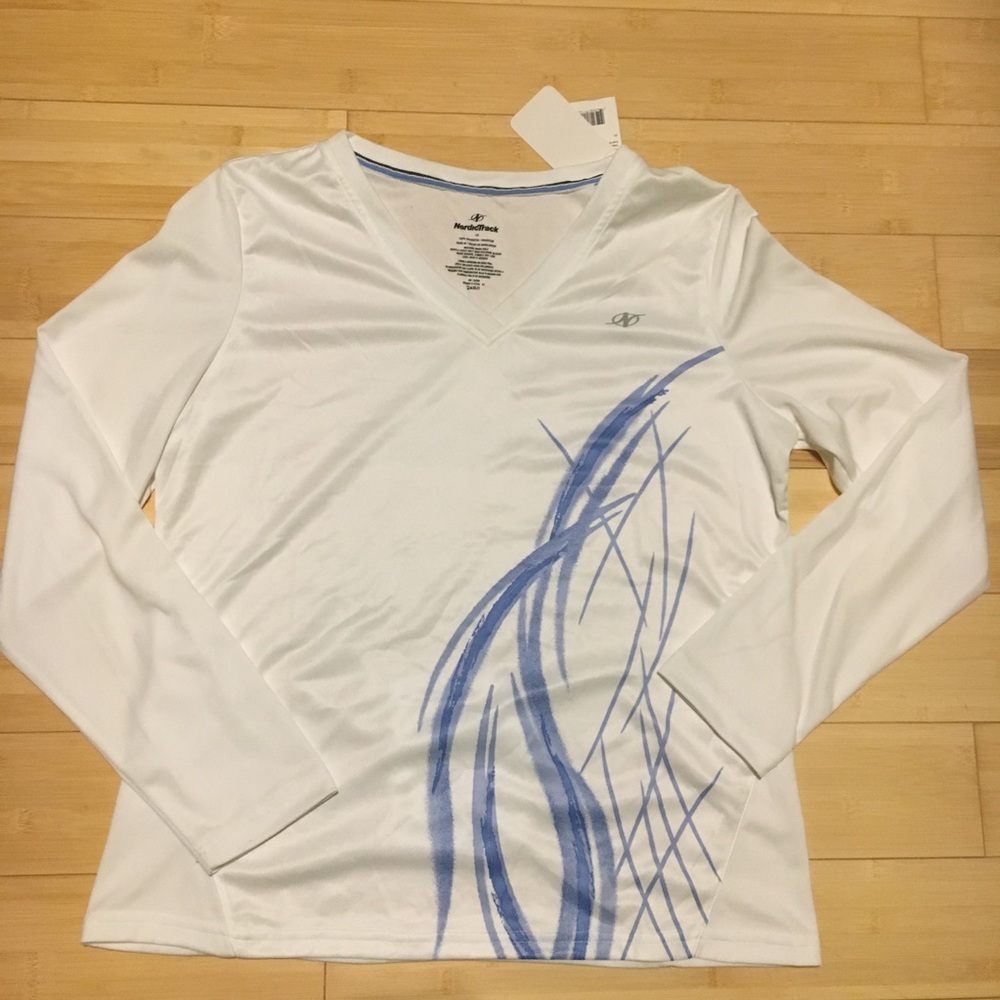 NWT Nordic Track moisture wicking long sleeve tee